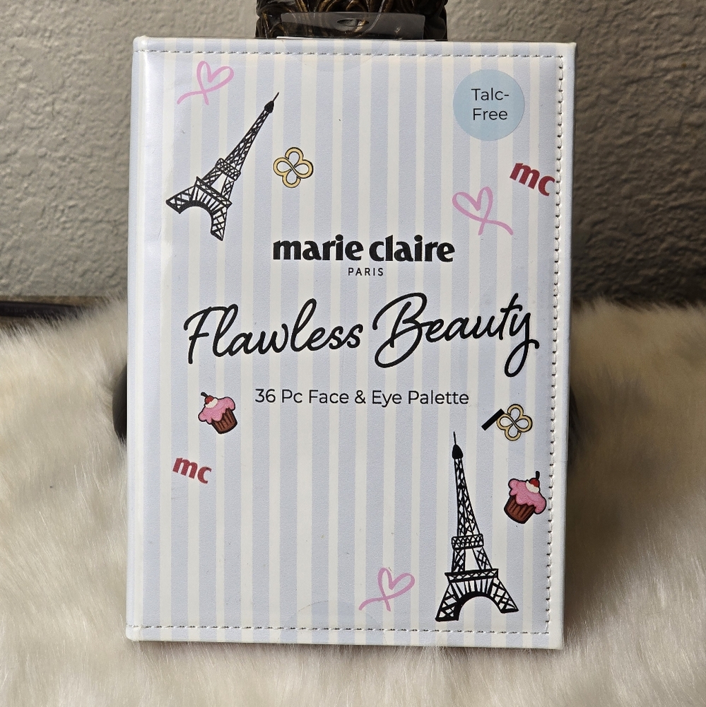🎀Marie Claire Flawless Beauty Face, Eye Palette, and Brushes Set🎀 - Picture 2 of 8